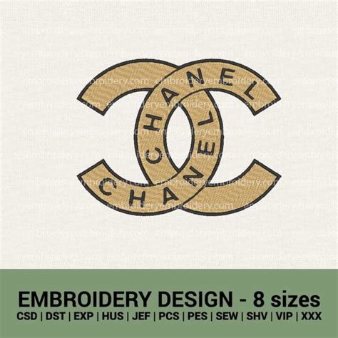 chanel embroidery machine|chanel embroidery designs.